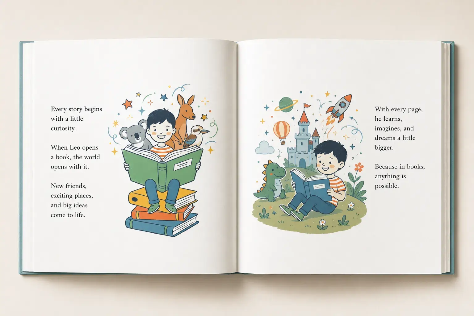 Self Publishing Australia - Spot Illustration